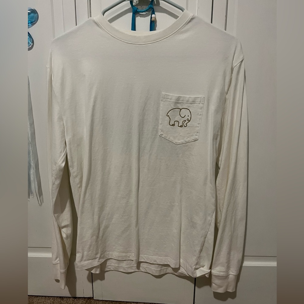 Ivory ella white long sleeve shirt.